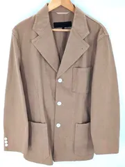 コムデギャルソンオム COMME des GARCONS HOMME AD2002 コットン カバーオールジャケット 白ボタン メンズ JPN：M 
