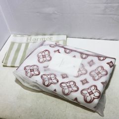 未使用 グラントイーワンズ テラミーシーツ レッド 100×200 洗濯ネット