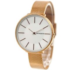 稼働 良品】SKAGEN クォーツ ホワイトシェル レディース腕時計 - メルカリ