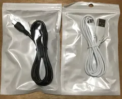 ブラック ホワイト 2本 1m micro USBケーブル Android スマホ データ通信 デュアルショック4 コントローラー マイクロUSB usb 携帯 USB-A 2.0 - Micro-B パソコン スピーカー 充電器