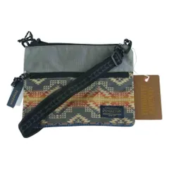 PENDLETON ペンドルトン Smith Rock Sacoche スミス ロック サコッシュ ショルダー バッグ グレー系 M【中古】のサムネイル