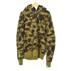 A*a様 A BATHING APE エイプ シャークパーカー　ダブルジップ　フ 2026年最新】A BATHING APE COLOR CAMO DOUBLE SHARK FULL ZIP HOODIE