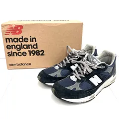 New Balance ニューバランス M991NV ネイビー サイズ9 2/1 約27.5cmのサムネイル