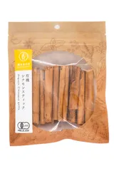 シナモンスティック (40g) 【有機JAS認定 ／ スリランカ産 セイロン シナモン 】 桂皮 ( オーガニック 無添加 無農薬 )