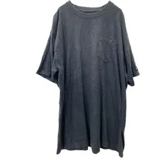 Dickies 半袖 Tシャツ ポケット ロゴタグ ブラック ディッキーズ 2XL 古着卸 アメリカ仕入 t2405-3033