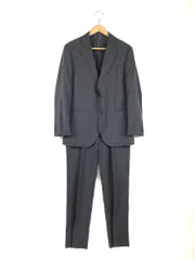 J.PRESS　Jプレス　021-5-SR-OV　シングル　スーツ　セットアップ　ジャケット　パンツ)　サイズC94-W82-T175　ストライプ柄　グレーのサムネイル