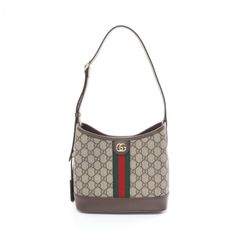 グッチ GUCCI ショルダーバッグ オフィディア GGスプリーム スモール 78140296IWG8745 ベージュ/エボニー PVCコーティングキャンバス レザー ショルダーバッグ レディース 新品