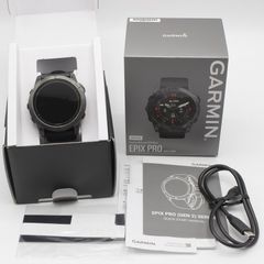 GARMIN epix Pro Gen2 51mm 010-02804-51 Ti Carbon Gray DLC/Black スマートウォッチ ガーミン エピックス プロ 本体