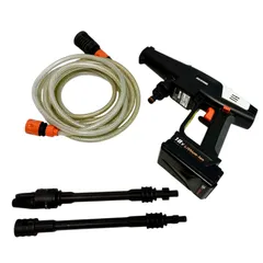 IRI SOHYAMA / 高圧洗浄機 / 充電式 ハンディウォッシャー / コードレス / JHW-201 / アイリスオーヤマ 充電器欠品 動作確認済み 中古現状品