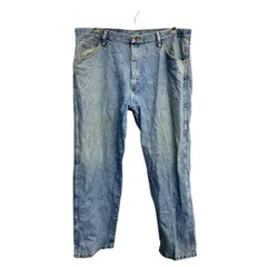 Wrangler デニムパンツ W40 ラングラー レギュラーフィット ビッグサイズ ライトブルー コットン メキシコ製 古着卸 アメリカ仕入 2502-943