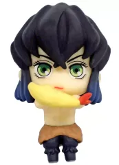 【中古】トレーディングフィギュア 伊之助(天ぷら) 「鬼滅の刃 ちょこっとひっかけフィギュアぷち 伊之助もいっぱい」 ナムコ限定