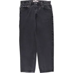 古着 リーバイス Levi's 550 RELAXED FIT ブラックデニム テーパードデニムパンツ メンズw34相当/eaa586932