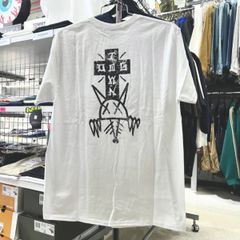 XL XXL あり‼️DOGTOWN ドッグタウン⚫︎半袖　Tシャツ　ホワイト　ブラック　RAT プリント　M L XL XXL