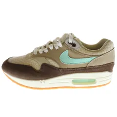 NIKE (ナイキ) AIR MAX 1 PREMIUM CREPE HEMP エアマックス1 クレープ ヘンプ ローカットスニーカー ベージュ/ブラウン US9.5/27.5m FD5088-200
