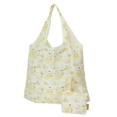 【メール便】ポムポムプリン エコバッグ 折りたたみショッピングバッグ マイルーム サンリオ ジェイズプランニング お買い物かばん コンパクト キャラクター グッズ 