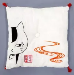 【中古】クッション・抱き枕・本体(キャラクター) ニャンコ先生 座布団Vol.6(白) 「夏目友人帳」