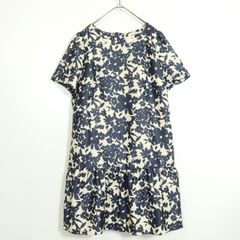 ピンクハウス☆半袖カットソー 赤系 はしごレース&サテンリボン