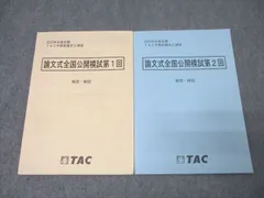 不動産鑑定士 LEC TAC 公開模試 試験委員対策等