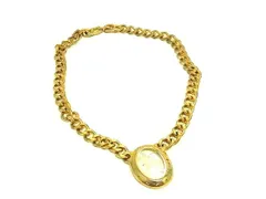 Goldette ゴルテット ヴィンテージ チョーカー ネックレス ペンダント アクセサリー レディース ゴールド系 DF9016