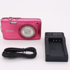 Nikon デジタルカメラ COOLPIX (クールピクス) S3300 ストロベリーピンク S3300PK　#250426_25041481