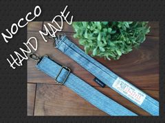 №695【DENIM Remake SHOLDER】デニムリメイクストラップ👖スマホストラップ🩷