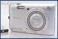 Nikon COOLPIX A300 Silver 難あり品 Amazon | Nikon デジタルカメラ COOLPIX A300 光学8倍ズーム 2005万