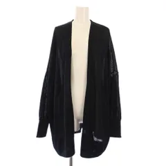 ミューズ ドゥーズィエム クラス MUSE de Deuxieme Classe 25SS shake code ショートカーディガン ニット 長袖 前開きトッパー 薄手 ワンカラー F 紺 ネイビー 25080500419010 タグ付き /BB