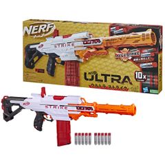 ハズブロ(HASBRO) ナーフ ウルトラ ストライク 電動ブラスター アキュストライクダーツ10本+ダーツ10本格納クリップ付属 一体型照準器搭載 F6024 正規品 シューティング おもちゃ 男の子 人気 プレゼント 