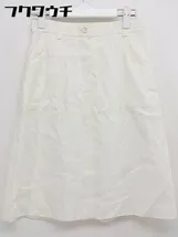 ◇ MARC JACOBS マークジェイコブス 膝丈 フレア スカート サイズ4 オフホワイト レディース  【1107130006830】