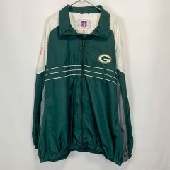 【古着】NFL グリーンペイ・パッカーズ ナイロンジャケット