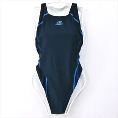 ●SE3G71◇PROTECH競泳水着 超グラマー2XL 大きいサイズ 爽やかブルーステッチ つるピタ*オープンバック レディース 練習用水着 フィットネスジムプール ワンピース■