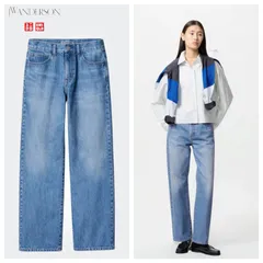 UNIQLO and JWANDERSONコラボストレートデニムパンツ/24