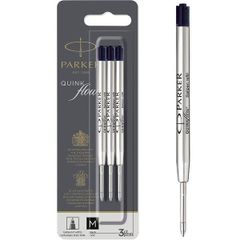 パーカー純正  PARKER クインクフロー ボールペン替え芯 リフィール ブラックM 3本入り ネコポス便対応品