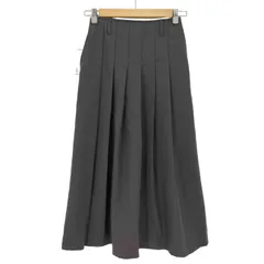 ジーユー GU プリーツAラインミディスカートQ レディース JPN：S 