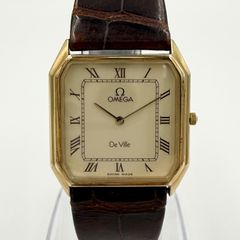 オメガ デビル 1377 ジャンク品 SS メンズ クォーツ 時計