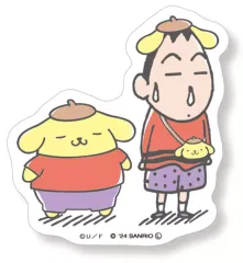 【中古】シール・ステッカー 2.ポムポムプリン＆ボーちゃん ダイカットステッカーミニ 「クレヨンしんちゃん×サンリオキャラクターズ」