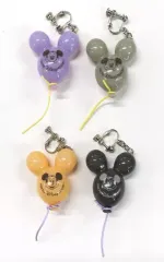 【中古】アクセサリー(非金属) ミッキーマウス(バルーン) イヤリングセット(4個セット) 「ディズニー・ハロウィーン2022」 東京ディズニーリゾート限定