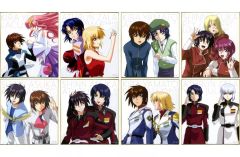 [중고] 종이 제품 총 8 종 세트 [기동 전사 건담 SEED & SEED DESTINY 미니 색 종이 컬렉션]