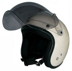 新品！ ZK-300 スモールジェット 内装着脱式 【アイボリーホワイト】+スモークバブル（劣化防止UVカット＆ハードコート加工済）+フリップアップ SG公認 PSC認可 全排気量対応 盗難防止金属ホルダー ※フリーサイズ(57～60㎝)