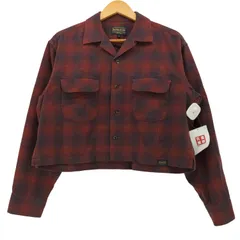 ペンドルトン PENDLETON 24AW ショートレングス オープンカラーシャツ オンブレチェック レディース FREE のサムネイル