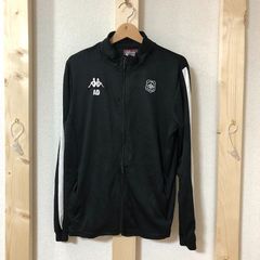 Kappa カッパ トラックジャケット ジャージ サッカーチームロゴジャケット CHINA製 メンズ Ｍ ブラック