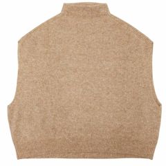 ネストローブ 2023AW ノーカラービッグシルエットベスト
