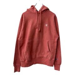 Champion ロゴスウェット パーカー S ピンク系 チャンピオン フーディー プルオーバー リバースウィーブ 古着卸 アメリカ仕入 a709-5138