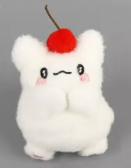 【中古】キーホルダー はなまるおばけ(B/さくらんぼ) おやつマスコット 「はなまるおばけ」