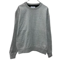 Champion 無地 スウェット トレーナー M ライトグレー チャンピオン 裏起毛 ワンポイントロゴ刺繍 ワッペン 古着卸 アメリカ仕入 a709-5282