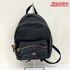 COACH コーチ ミニチャーリー ミニリュック レディースバッグ ブラック ミスマ店