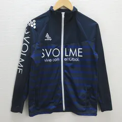 G■スボルメ/SVOLME サッカー/フットサル トラックジャケット ジャージ【S】紺/men's/95【中古】■