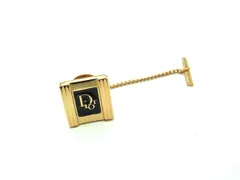 ■美品■ ChristianDior クリスチャンディオール タイピン ピンブローチ 紳士 ビジネス メンズ ゴールド系 DY0166のサムネイル