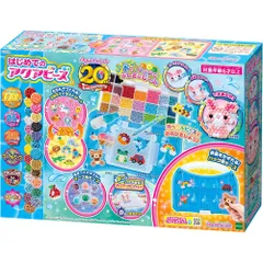 エポック社 アクアビーズ オールインワンセット はじめてのアクアビーズ AQ-S100 STマーク認証 6歳以上 おもちゃ 水 水でくっつく メイキングトイ