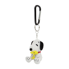 ナカジマ　スヌーピー&ウッドストック　PEANUTS　カラビナマスコット　座り　183736‐23